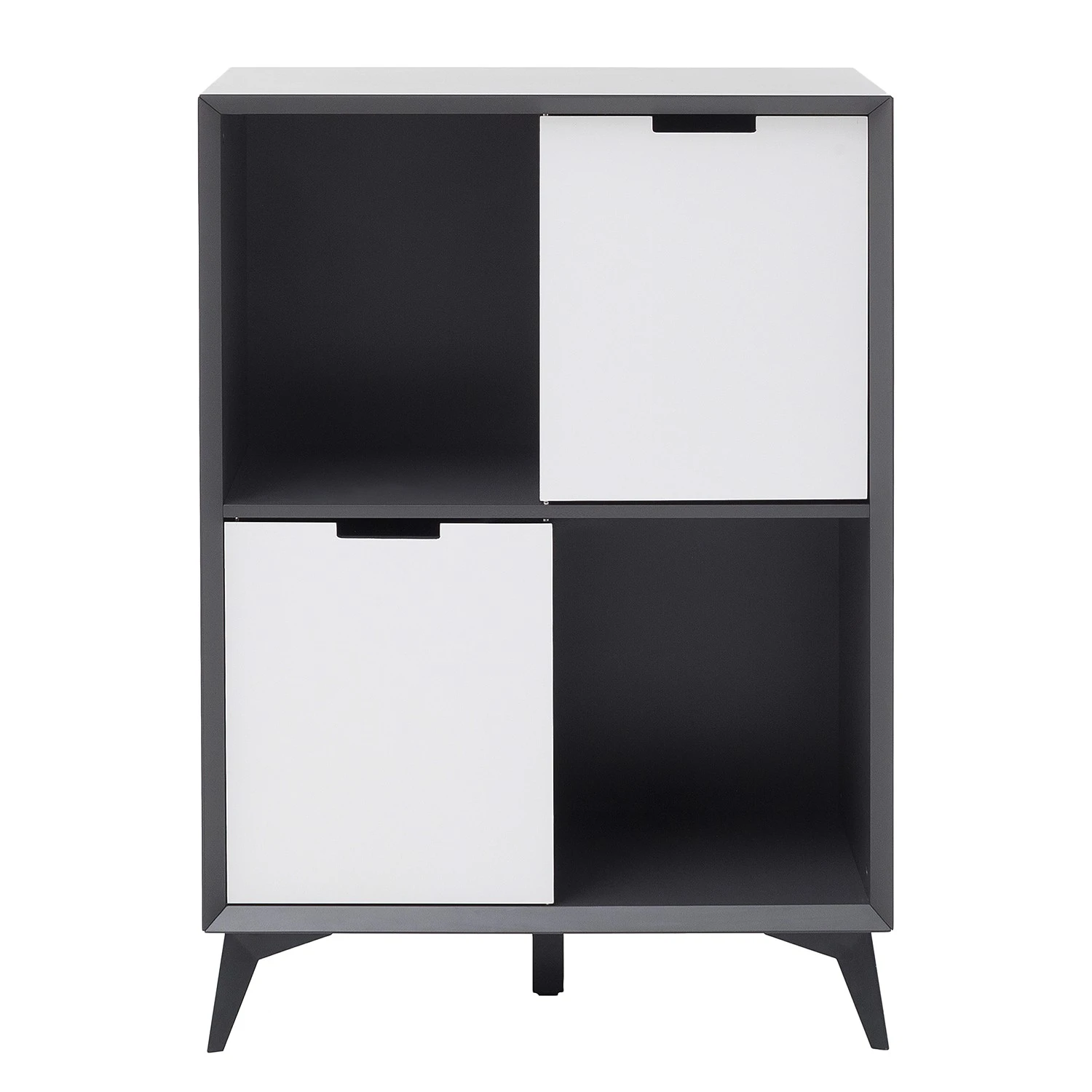 Loftscape Kommode Nevez II - Weiß / Grau 8 Loftscape Kommode Nevez II - Weiß / Grau – Bild 8