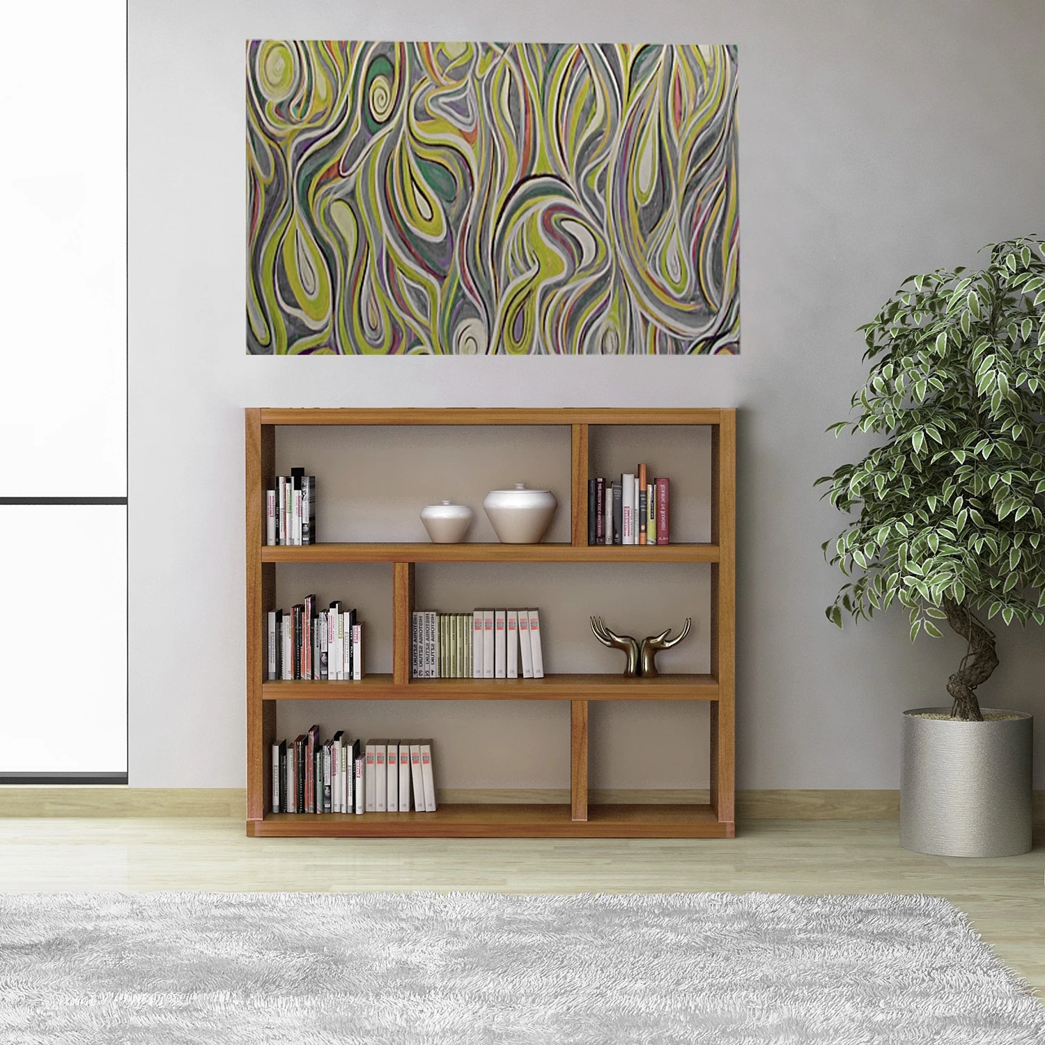 Temahome Regal Dublin - Mukali - Höhe: 105 cm 2 Temahome Regal Dublin - Mukali - Höhe: 105 cm – Bild 2