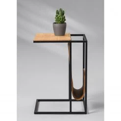 Red Living Beistelltisch Vivonne - Wildeiche massiv / Metall - Wildeiche / Schwarz 7 Red Living Beistelltisch Vivonne - Wildeiche massiv / Metall - Wildeiche / Schwarz -Wohnzimmermöbel boutique en ligne 1000231168 201118 12513500028 MOOD DETAILS P000000001000231168 mood