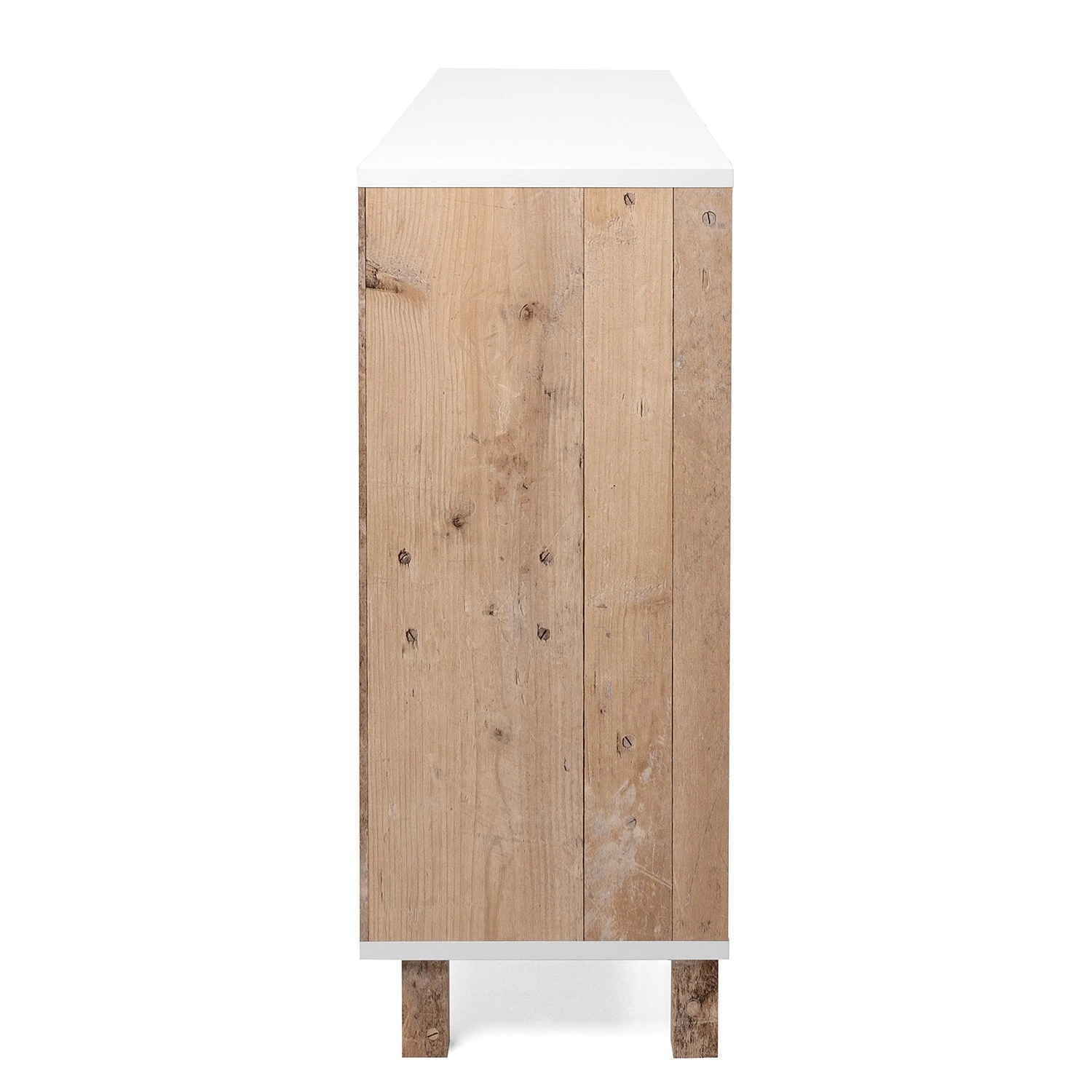 Loftscape Sideboard Mayac I - Weiß / Altholz Dekor 7 Loftscape Sideboard Mayac I - Weiß / Altholz Dekor – Bild 7