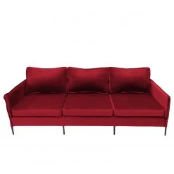 Ars manufacti Sofa Danze (3-Sitzer) - Samt - Samt Ravi: Rot 15 Ars manufacti Sofa Danze (3-Sitzer) - Samt - Samt Ravi: Rot -Wohnzimmermöbel boutique en ligne 1000231926 210205 07550900934 DETAILS P000000001000231926