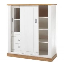 Ridgevalley Highboard Ollezy - Pinie Weiß Dekor / Eiche Wotan Dekor 10 Ridgevalley Highboard Ollezy - Pinie Weiß Dekor / Eiche Wotan Dekor -Wohnzimmermöbel boutique en ligne 1000231950 201204 06214900016 DETAILS P000000001000231950