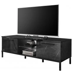 LC Spa TV-Lowboard Mango - Marmor Schwarz Dekor