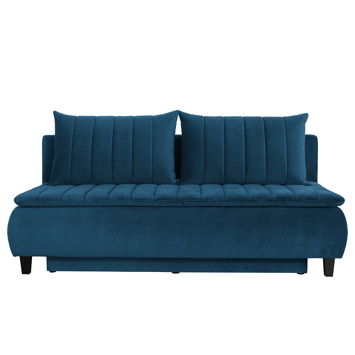 Jack & Alice Schlafsofa Cape Charles - Samt - Samt Ravi: Marineblau 3 Jack & Alice Schlafsofa Cape Charles - Samt - Samt Ravi: Marineblau – Bild 3