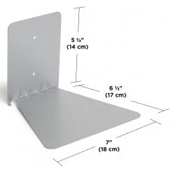 Umbra Wandregal Conceal (3er-Set) - Metall - Silber - 18 x 17 cm 21 Umbra Wandregal Conceal (3er-Set) - Metall - Silber - 18 x 17 cm -Wohnzimmermöbel boutique en ligne 1000235499 201214 15131800465 SKETCH DETAILS P000000001000235499 sketch
