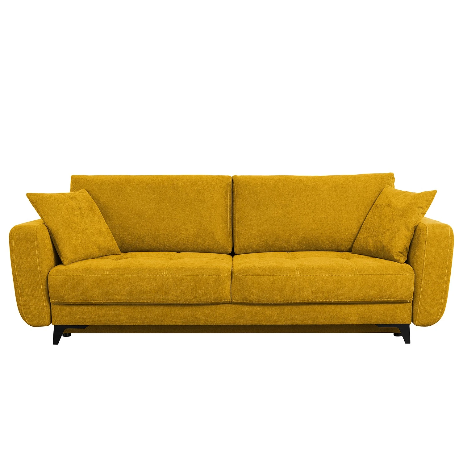 Fredriks Big Sofa Brooklawn - Webstoff - Webstoff Liad: Senfgelb 2 Fredriks Big Sofa Brooklawn - Webstoff - Webstoff Liad: Senfgelb – Bild 2
