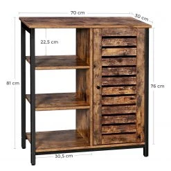 Red Living Kommode Condover V - Braun / Schwarz 9 Red Living Kommode Condover V - Braun / Schwarz -Wohnzimmermöbel boutique en ligne 1000235675 201210 06190100064 SKETCH DETAILS P000000001000235675 sketch