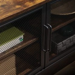 Red Living TV-Lowboard Thenon - Schwarz / Braun 13 Red Living TV-Lowboard Thenon - Schwarz / Braun -Wohnzimmermöbel boutique en ligne 1000235687 201210 06220400154 DETAILS P000000001000235687