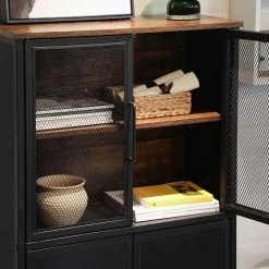 Red Living Kommode Thenon II - Schwarz / Braun 12 Red Living Kommode Thenon II - Schwarz / Braun -Wohnzimmermöbel boutique en ligne 1000235692 201210 06230900188 DETAILS P000000001000235692