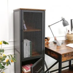 Red Living Regal Thenon - Schwarz / Braun 11 Red Living Regal Thenon - Schwarz / Braun -Wohnzimmermöbel boutique en ligne 1000235693 201210 06232800195 MOOD DETAILS P000000001000235693 mood