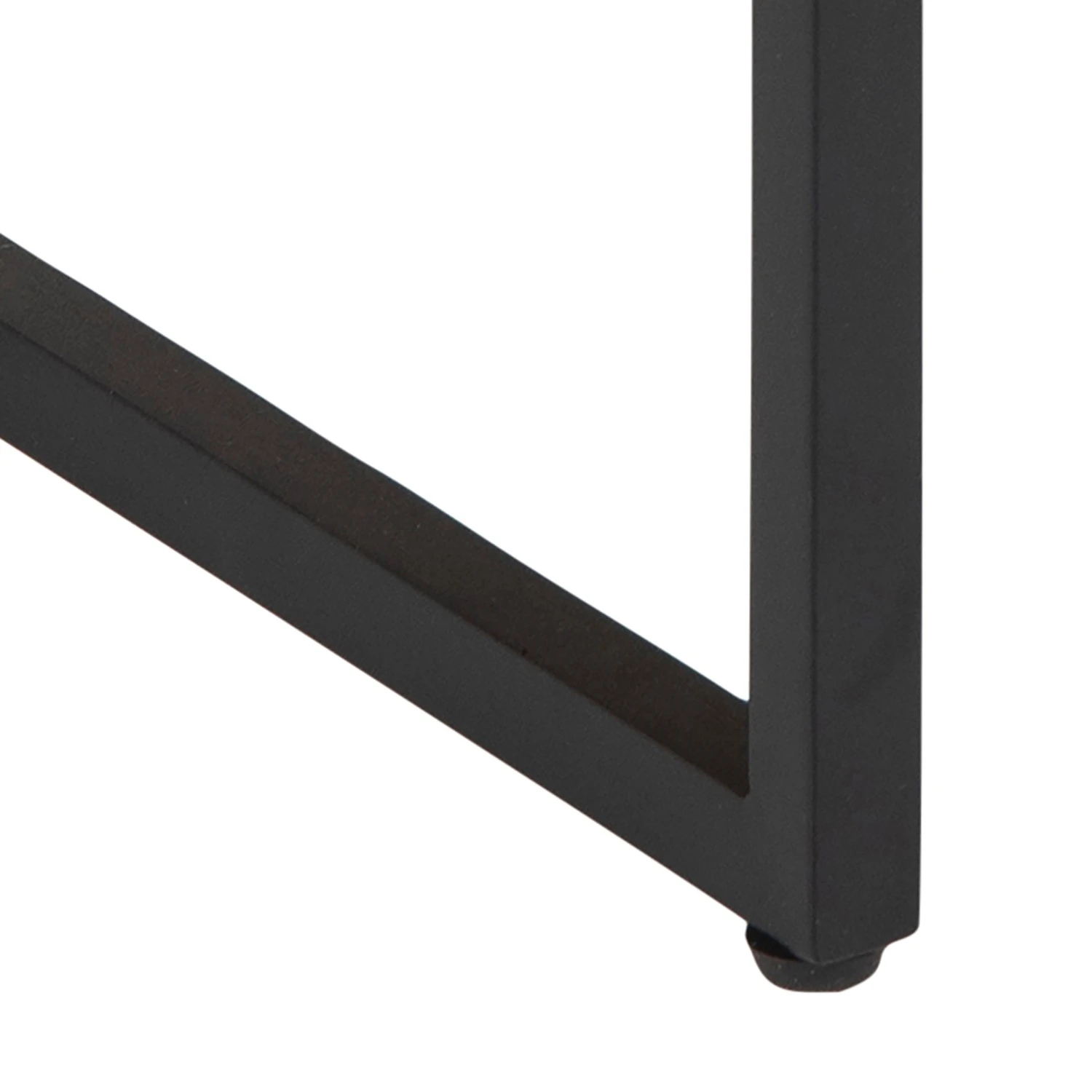 Red Living Couchtisch Planfoy - Glas / Metall - Wildeiche Dekor / Schwarz 4 Red Living Couchtisch Planfoy - Glas / Metall - Wildeiche Dekor / Schwarz – Bild 4