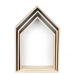 Naturoo Wandregal Cusset II (3er-Set) - Paulownia massiv - Paulownia / Weiß -Wohnzimmermöbel boutique en ligne 1000235938 210819 08381300006 DETAILS P000000001000235938