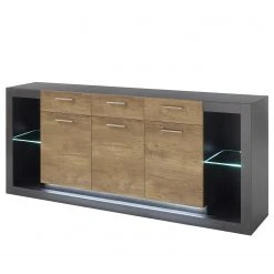 Red Living Sideboard Talence I - Kastanie Dekor / Grau