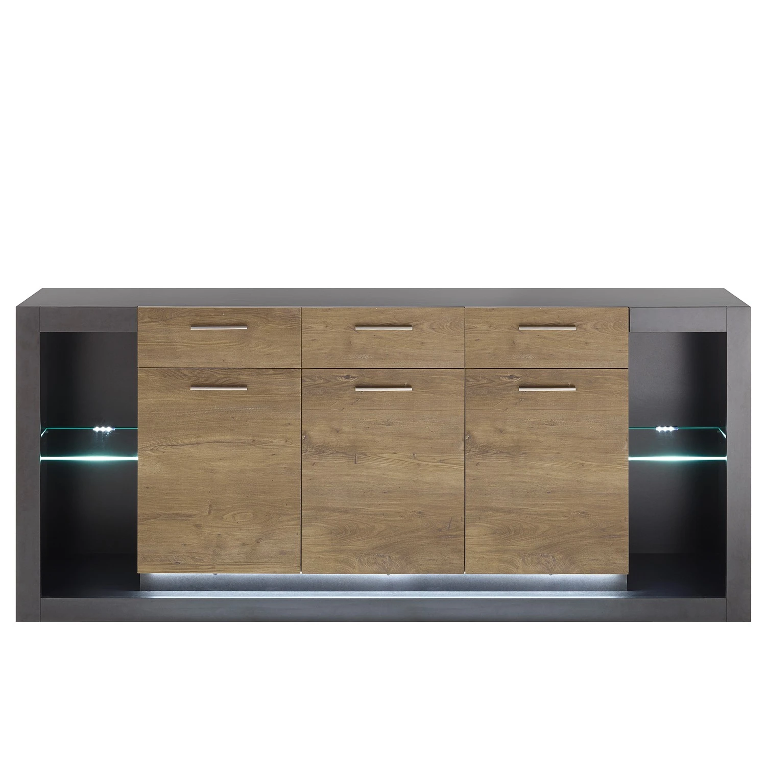 Red Living Sideboard Talence I - Kastanie Dekor / Grau 5 Red Living Sideboard Talence I - Kastanie Dekor / Grau – Bild 5
