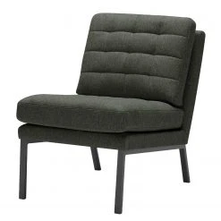 Studio Copenhagen Sessel Chilli - Flachgewebe Shina: Grau - Grau