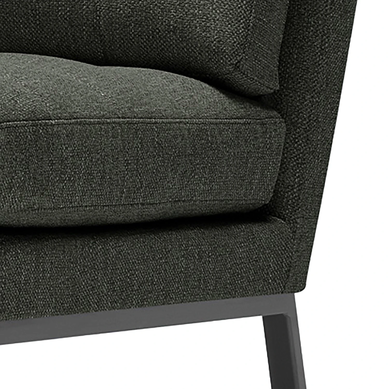 Studio Copenhagen Sessel Chilli - Flachgewebe Shina: Grau - Grau 4 Studio Copenhagen Sessel Chilli - Flachgewebe Shina: Grau - Grau – Bild 4