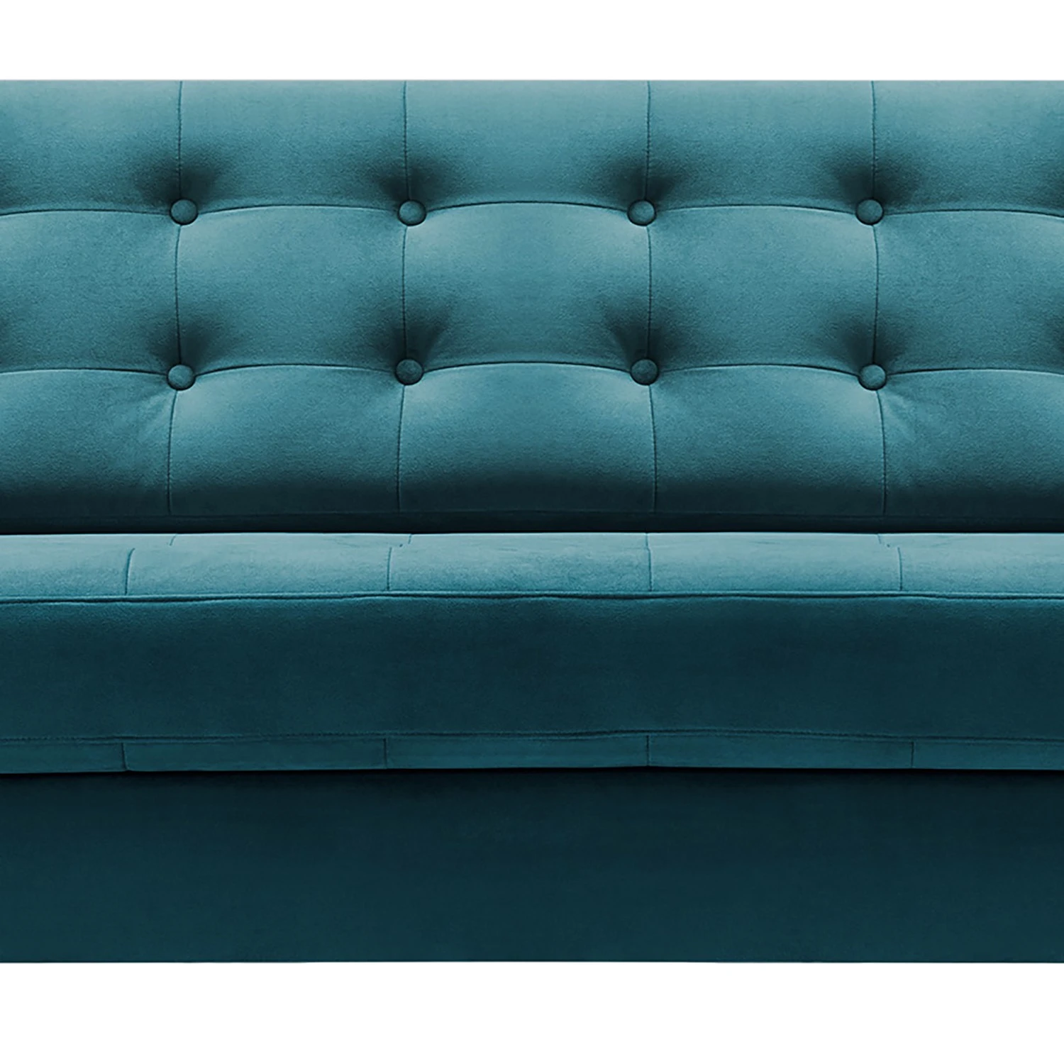 Studio Copenhagen Sofa Powder (2-Sitzer) - Samt Houki: Petrol - Schwarz 3 Studio Copenhagen Sofa Powder (2-Sitzer) - Samt Houki: Petrol - Schwarz – Bild 3