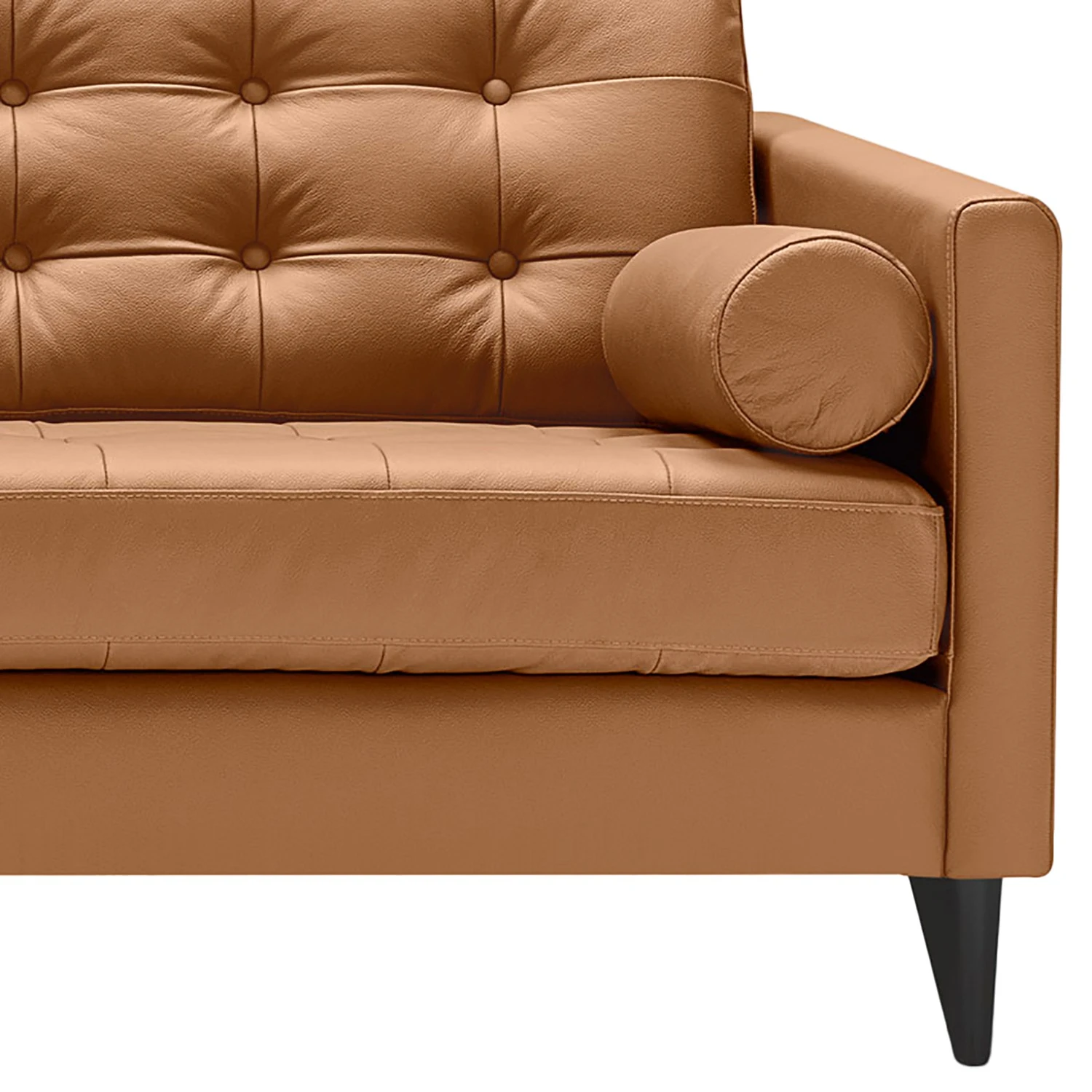 Studio Copenhagen Sofa Powder (3-Sitzer) - Echtleder Seija: Hellbraun - Schwarz 4 Studio Copenhagen Sofa Powder (3-Sitzer) - Echtleder Seija: Hellbraun - Schwarz – Bild 4