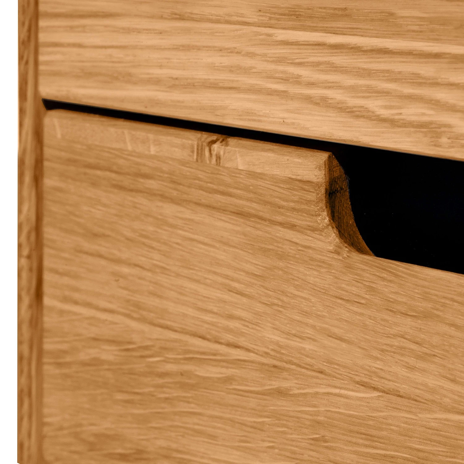 Naturoo Highboard Loray I - Eiche teilmassiv 4 Naturoo Highboard Loray I - Eiche teilmassiv – Bild 4