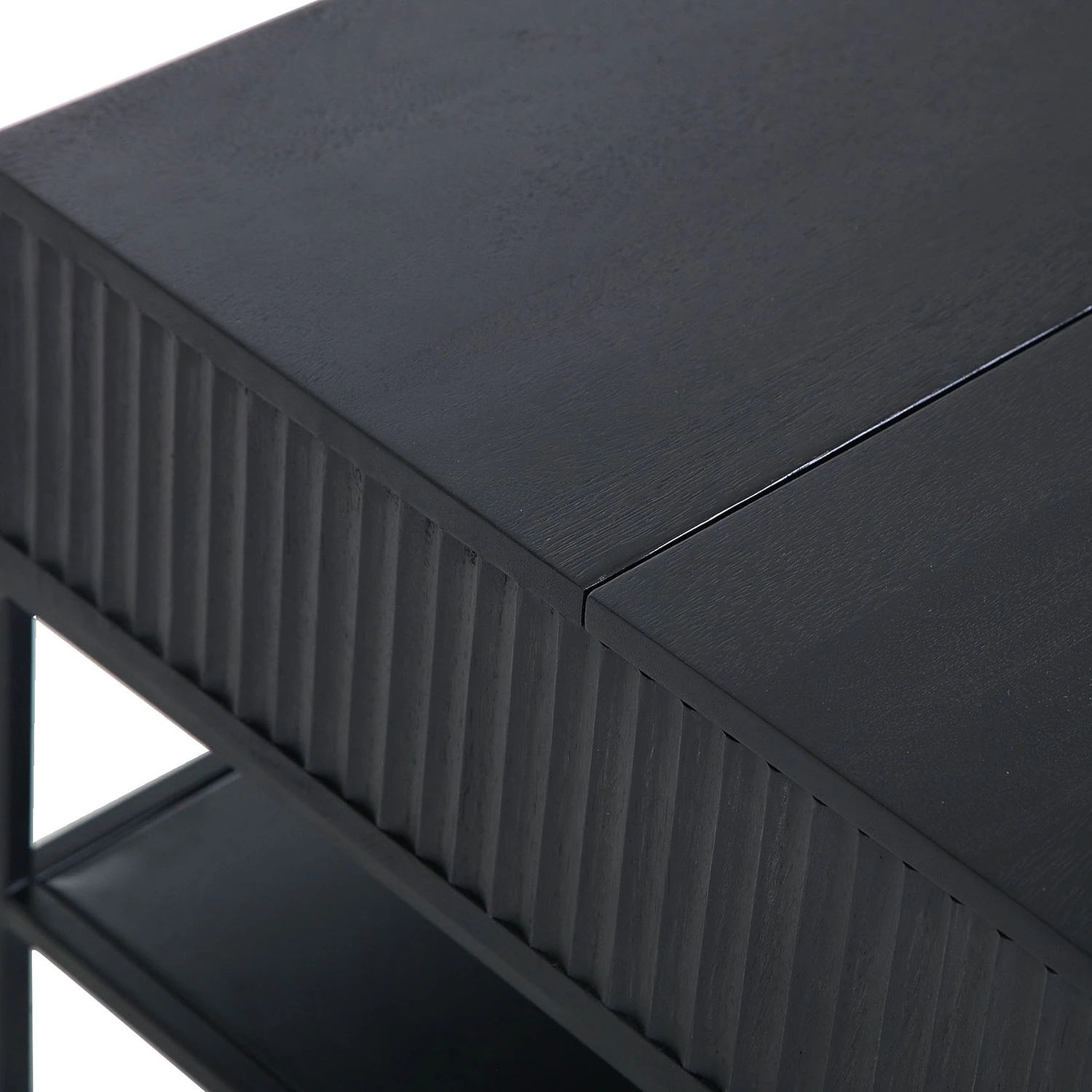 Red Living Couchtisch Soyons II - Akazie massiv / Metall - Akazie Schwarz / Schwarz 4 Red Living Couchtisch Soyons II - Akazie massiv / Metall - Akazie Schwarz / Schwarz – Bild 4