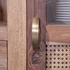 Naturoo Highboard Rodern - Sheesham massiv / Wiener Geflecht -Wohnzimmermöbel boutique en ligne 1000239497 210108 13370400049 DETAILS P000000001000239497