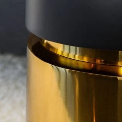 Red Living Beistelltisch Payzac II - Metall - Schwarz / Gold -Wohnzimmermöbel boutique en ligne 1000239511 210108 13385600107 DETAILS P000000001000239511