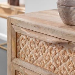 Naturoo Kommode Rumilly III - Rattangeflecht / Mango massiv -Wohnzimmermöbel boutique en ligne 1000239534 210908 16520400032 DETAILS P000000001000239534