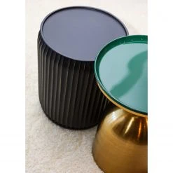 Red Living Beistelltisch Payzac VI - Metall - Schwarz / Gold -Wohnzimmermöbel boutique en ligne 1000239535 210108 13410400178 MOOD DETAILS P000000001000239535 mood