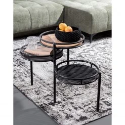 Red Living Beistelltisch Fenay III - Akazie massiv / Metall - Akazie / Schwarz 9 Red Living Beistelltisch Fenay III - Akazie massiv / Metall - Akazie / Schwarz -Wohnzimmermöbel boutique en ligne 1000240804 210608 14180800008 MOOD DETAILS P000000001000240804 mood