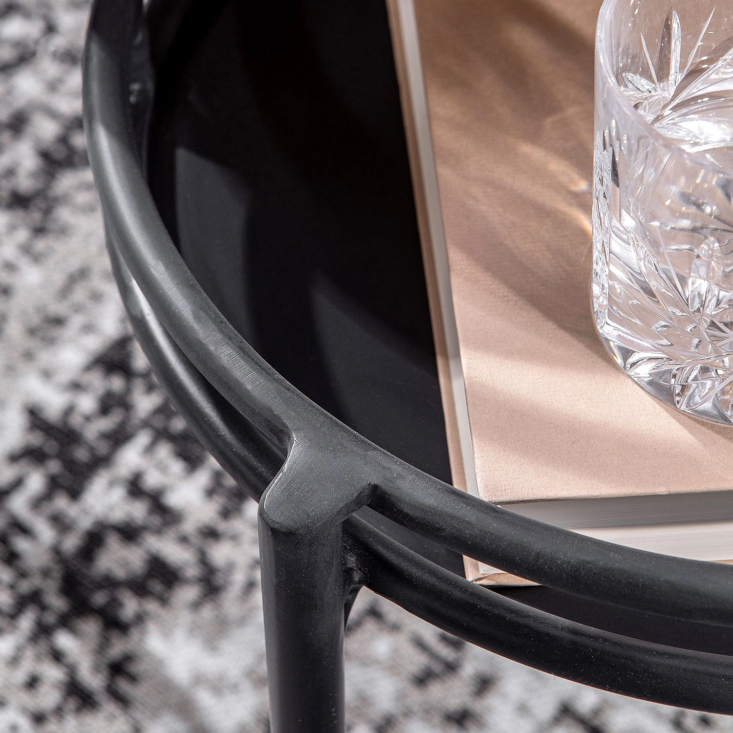 Red Living Beistelltisch Fenay III - Akazie massiv / Metall - Akazie / Schwarz 5 Red Living Beistelltisch Fenay III - Akazie massiv / Metall - Akazie / Schwarz – Bild 5