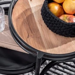 Red Living Beistelltisch Fenay III - Akazie massiv / Metall - Akazie / Schwarz 12 Red Living Beistelltisch Fenay III - Akazie massiv / Metall - Akazie / Schwarz -Wohnzimmermöbel boutique en ligne 1000240804 210608 14180800011 MOOD DETAILS P000000001000240804 mood