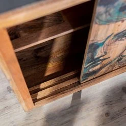 Naturoo Sideboard Valbelle - Mango massiv - Mango / Grau -Wohnzimmermöbel boutique en ligne 1000240805 210113 13371600041 DETAILS P000000001000240805