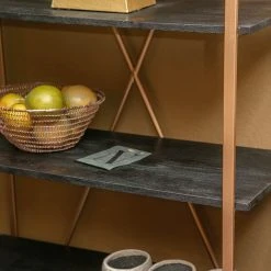 Red Living Regal Oissel - Akazie massiv / Metall - Akazie Schwarz / Gold 5 Red Living Regal Oissel - Akazie massiv / Metall - Akazie Schwarz / Gold -Wohnzimmermöbel boutique en ligne 1000240810 210113 13380800063 DETAILS P000000001000240810