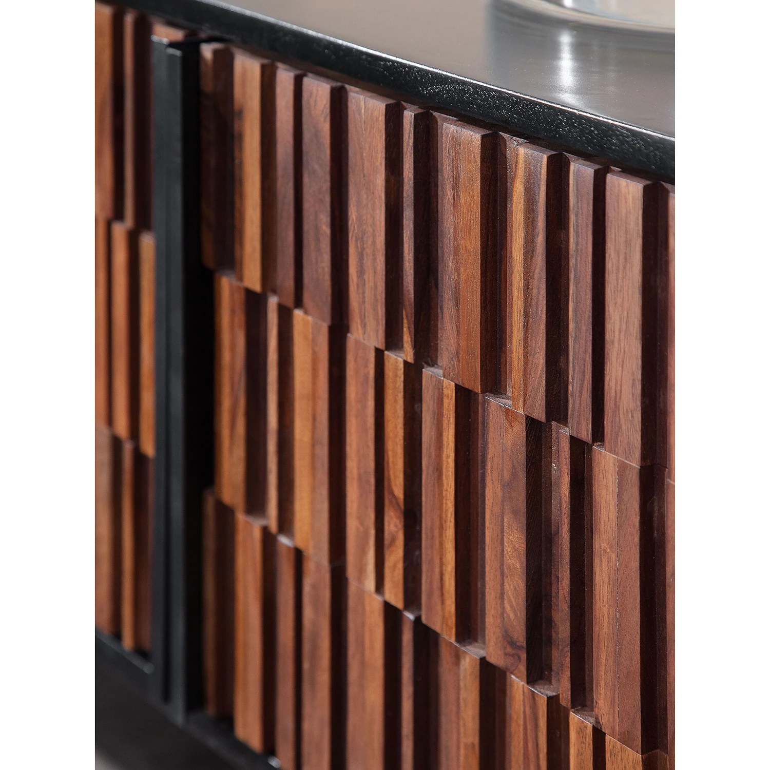 Red Living TV-Lowboard Sanvic - Sheesham / Akazie massiv - Sheesham / Anthrazit 4 Red Living TV-Lowboard Sanvic - Sheesham / Akazie massiv - Sheesham / Anthrazit – Bild 4