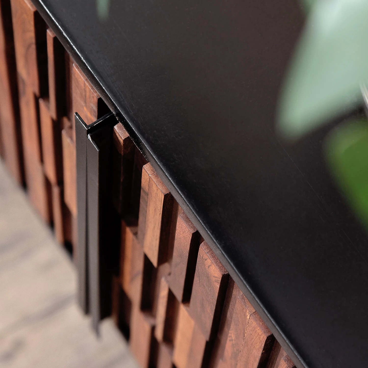 Red Living TV-Lowboard Sanvic - Sheesham / Akazie massiv - Sheesham / Anthrazit 5 Red Living TV-Lowboard Sanvic - Sheesham / Akazie massiv - Sheesham / Anthrazit – Bild 5