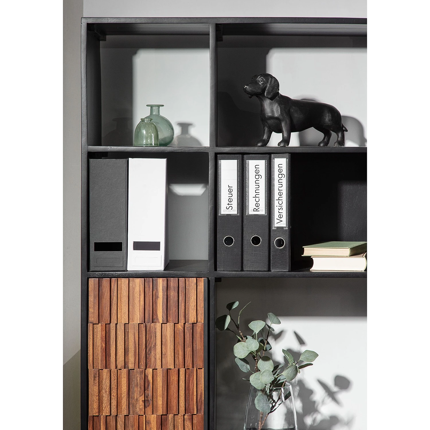 Red Living Regal Sanvic - Sheesham / Akazie massiv - Sheesham / Anthrazit 4 Red Living Regal Sanvic - Sheesham / Akazie massiv - Sheesham / Anthrazit – Bild 4