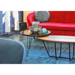 Red Living Couchtisch Jouy - Mango massiv / Metall - Braun / Schwarz 9 Red Living Couchtisch Jouy - Mango massiv / Metall - Braun / Schwarz -Wohnzimmermöbel boutique en ligne 1000240826 210303 06505900010 MOOD DETAILS P000000001000240826 mood