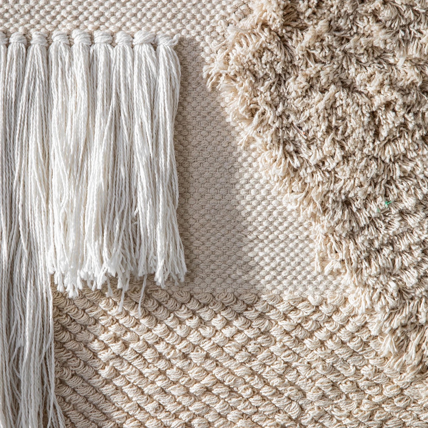 Naturoo Highboard Soyans - Mango teilmassiv / Metall - Beige / Schwarz 7 Naturoo Highboard Soyans - Mango teilmassiv / Metall - Beige / Schwarz – Bild 7