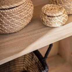 Naturoo Highboard Soyans - Mango teilmassiv / Metall - Beige / Schwarz 17 Naturoo Highboard Soyans - Mango teilmassiv / Metall - Beige / Schwarz -Wohnzimmermöbel boutique en ligne 1000240832 210113 13420300184 DETAILS P000000001000240832