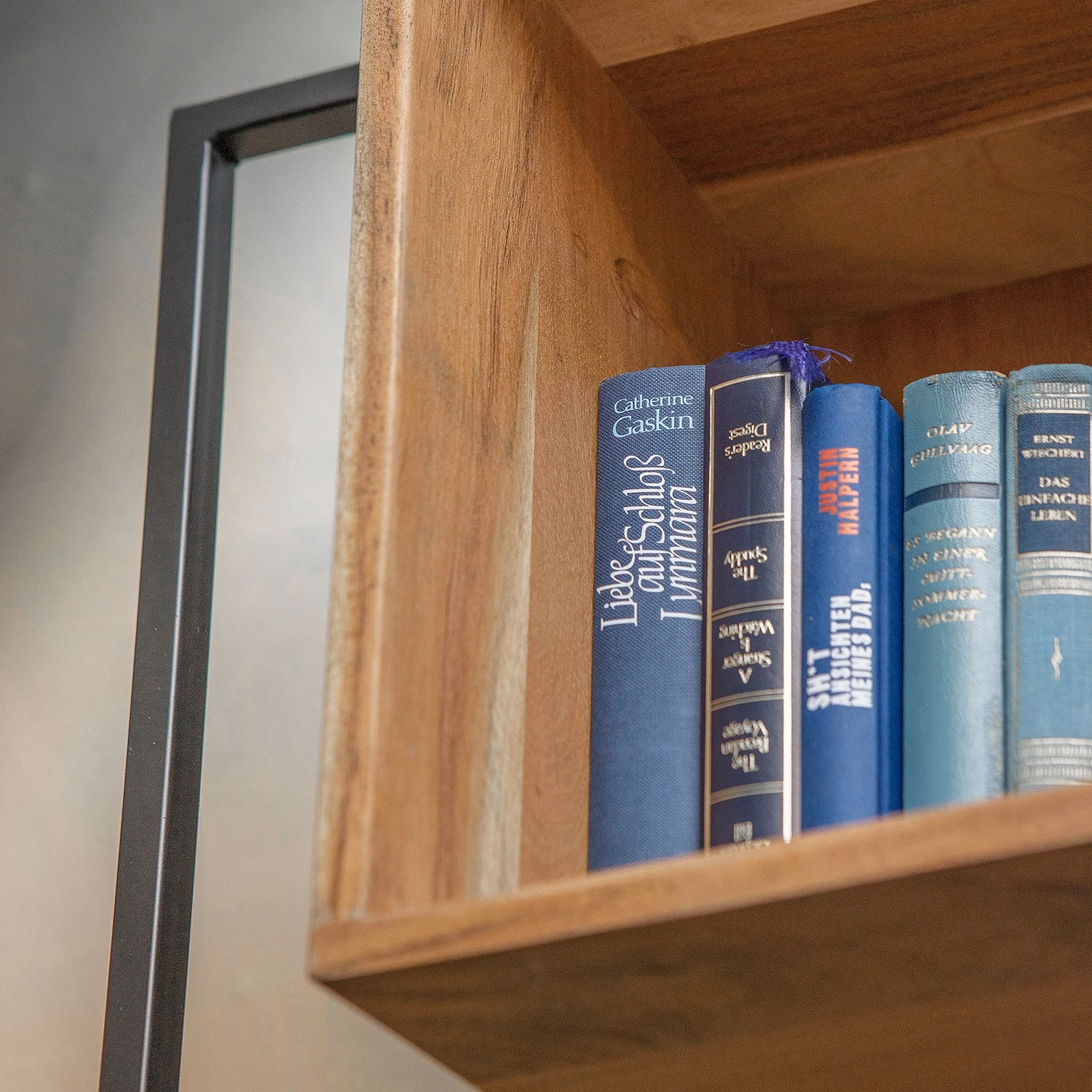 Red Living Wandregal Fenay - Akazie massiv / Metall - Akazie / Schwarz 7 Red Living Wandregal Fenay - Akazie massiv / Metall - Akazie / Schwarz – Bild 7