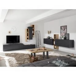 Loftscape TV-Lowboard Booster II - Eiche Schwarz - Breite: 162 cm -Wohnzimmermöbel boutique en ligne 1000241428 210303 11002100007 MOOD DETAILS P000000001000241428 mood