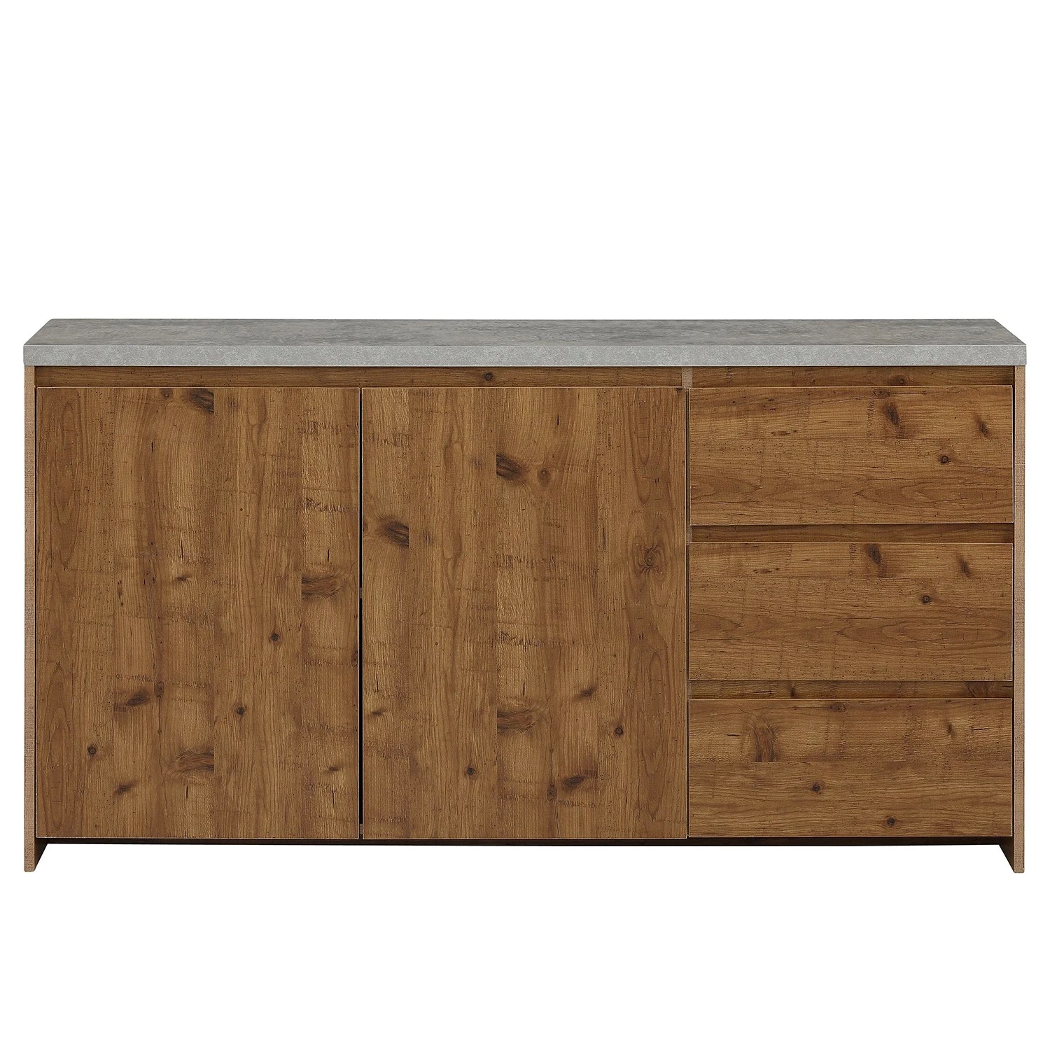Red Living Sideboard Routot - Braun / Beton Dekor 3 Red Living Sideboard Routot - Braun / Beton Dekor – Bild 3