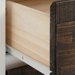 Loftscape Sideboard Marnac - Kiefer teilmassiv - Kiefer / Weiß 9 Loftscape Sideboard Marnac - Kiefer teilmassiv - Kiefer / Weiß -Wohnzimmermöbel boutique en ligne 1000241503 210113 13505800059 DETAILS P000000001000241503