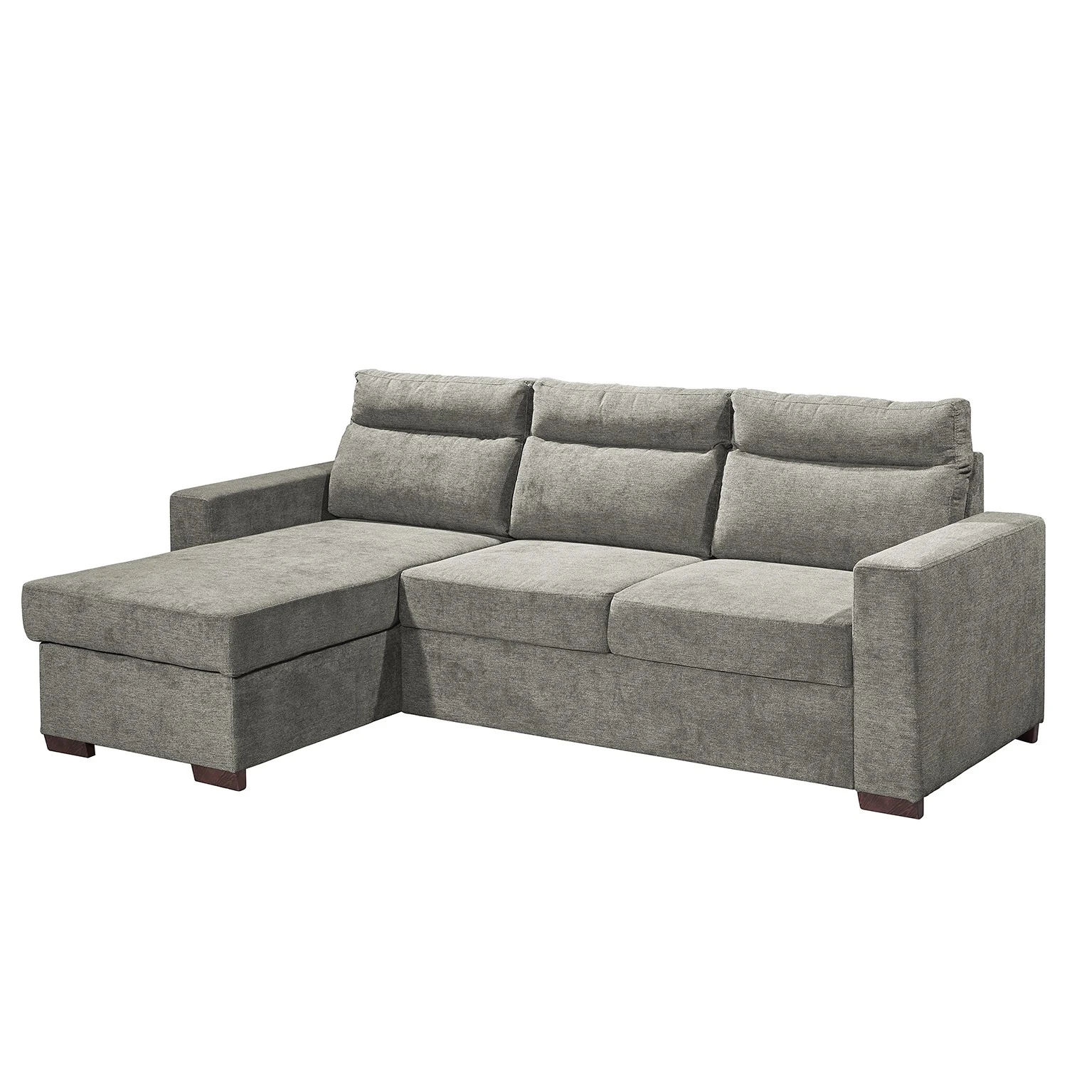 Loftscape Ecksofa Veuves - Microfaser - Microfaser Ranu: Schlamm 1 Loftscape Ecksofa Veuves - Microfaser - Microfaser Ranu: Schlamm