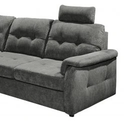Loftscape Ecksofa Lomme - Microfaser - Microfaser Ranu: Dunkelgrau - Schlaffunktion davorstehend rechts - Tiefe: 304 cm -Wohnzimmermöbel boutique en ligne 1000241690 210127 18184200498 DETAILS P000000001000241690