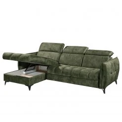 Loftscape Ecksofa Grillon - Samt - Samt Insa: Moosgrün -Wohnzimmermöbel boutique en ligne 1000241734 210127 18335401011 DETAILS P000000001000241734