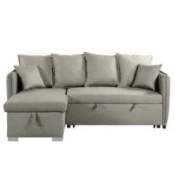 Loftscape Ecksofa Lillers - Webstoff - Hellgrau - Longchair davorstehend links 15 Loftscape Ecksofa Lillers - Webstoff - Hellgrau - Longchair davorstehend links -Wohnzimmermöbel boutique en ligne 1000242710 210929 14122900077 DETAILS P000000001000242710