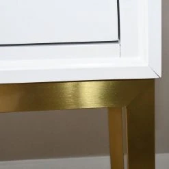 Red Living Konsolentisch Varades - Weiß / Gold 13 Red Living Konsolentisch Varades - Weiß / Gold -Wohnzimmermöbel boutique en ligne 1000242715 210121 07555300011 DETAILS P000000001000242715