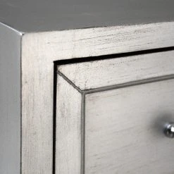 Red Living Kommode Vaunac - Matt Silber / Schwarz -Wohnzimmermöbel boutique en ligne 1000242716 210121 08000300023 DETAILS P000000001000242716