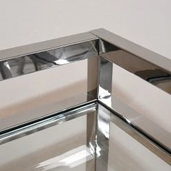 Loftscape Servierwagen Peillac - Glas / Edelstahl - Chrom 11 Loftscape Servierwagen Peillac - Glas / Edelstahl - Chrom -Wohnzimmermöbel boutique en ligne 1000242734 210121 08252500081 DETAILS P000000001000242734